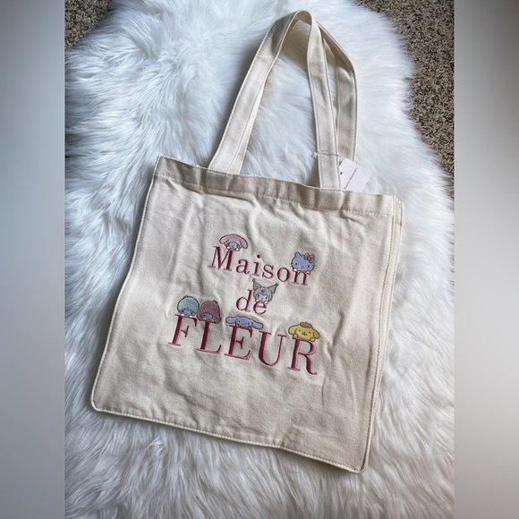 Cinnamoroll hello kitty Kuromi canvas tote bag - Picture 2 of 7